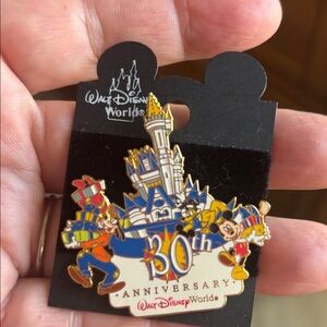 Disney Black and White Pin Backing